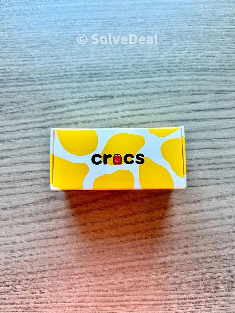 Crocs Mcdonald Mcnuggets White Original Limited Edition