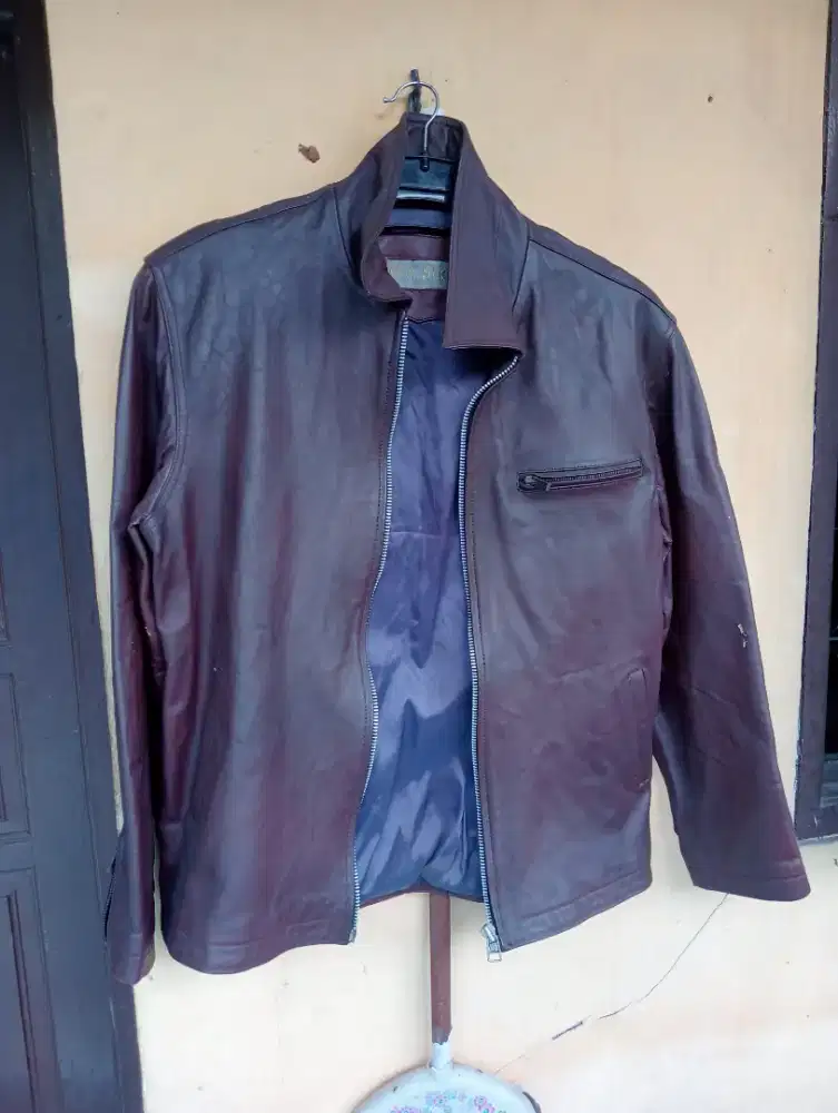 Jual jaket kulit asli Garut