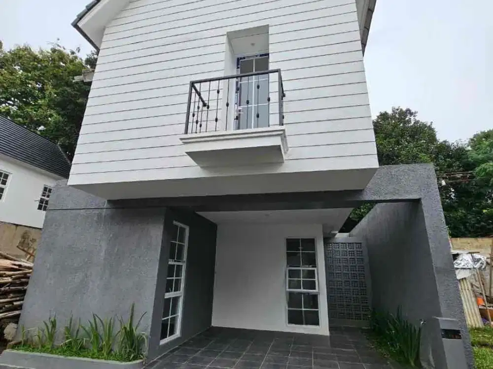 RUMAH BARU MODERN MINIMALIS DALAM CLUSTER CINERE