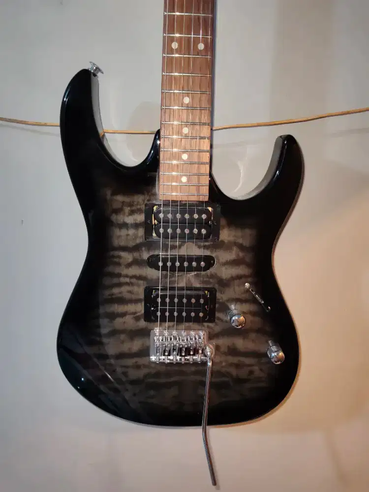 Ibanez GRX70QA TKS Original Black Sunburst | Gitar Elektrik HSH