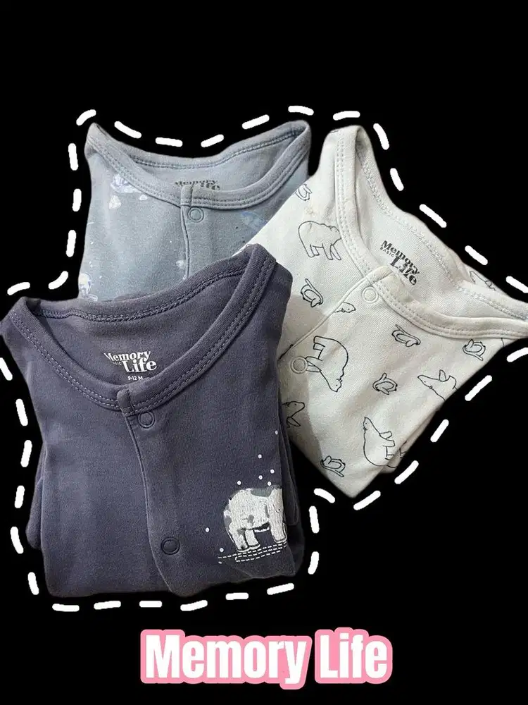 Memory Life Sleepsuit 3 Set