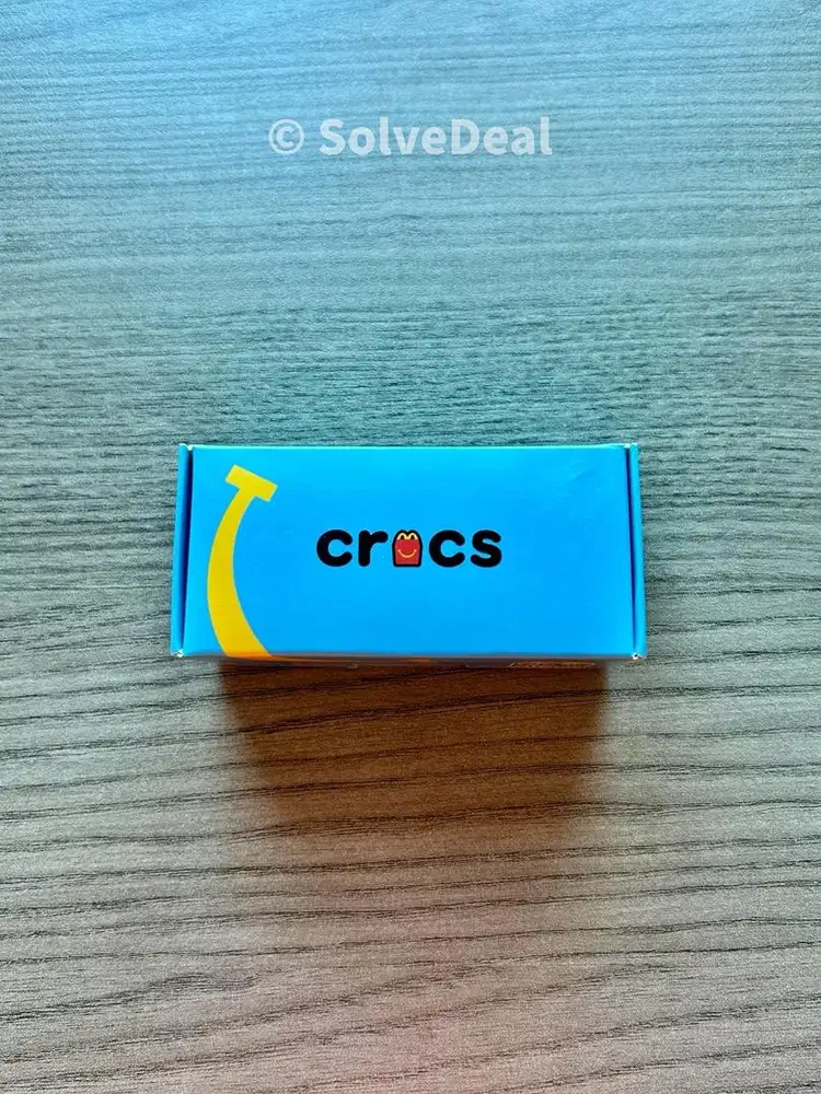 Crocs Mcdonald Character Blue Original Limited Edition