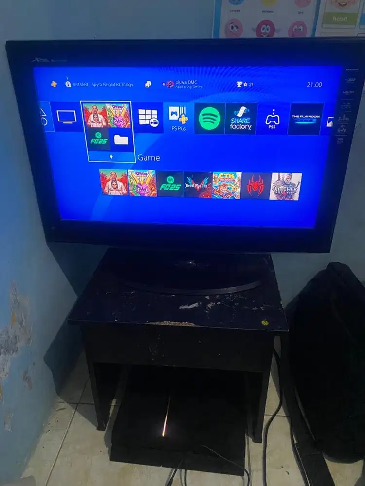 Paket TV LCD Polytron + PS4 Fat OFW 500Gb Full Game