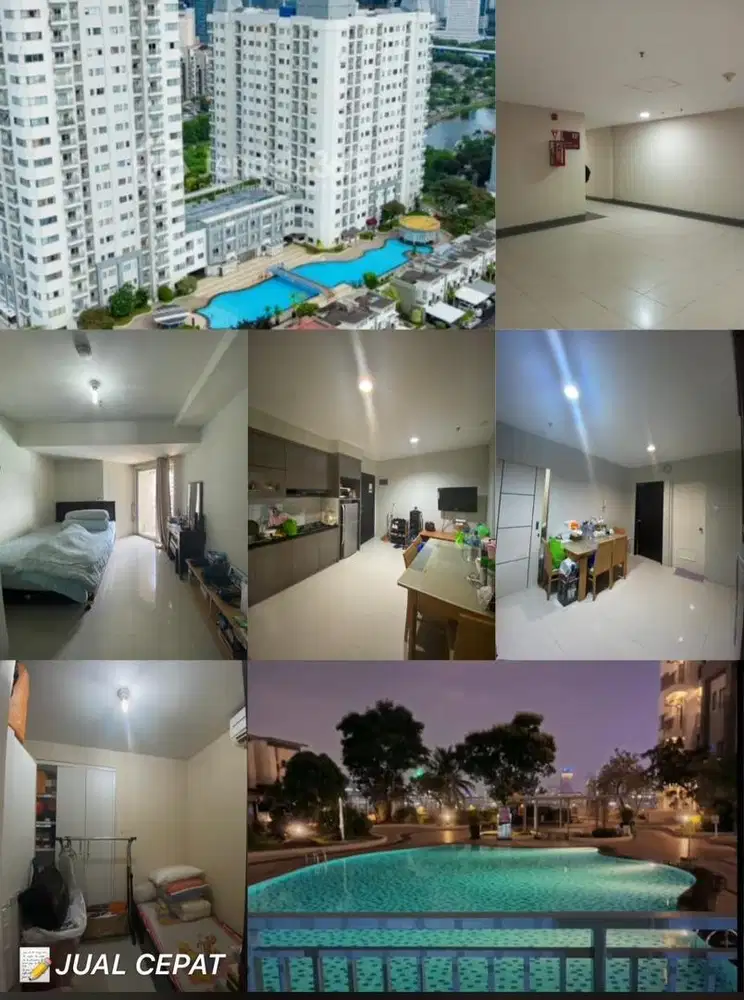Dijual Cepat! Apartemen 2BR Full Furnished, 1 Menit ke GI & PI