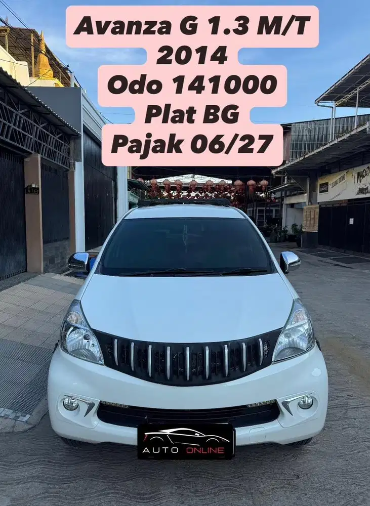 Toyota Avanza G M/T 2014