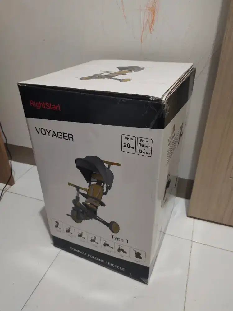 Stroller Sepeda anak lipat Right Star Voyager