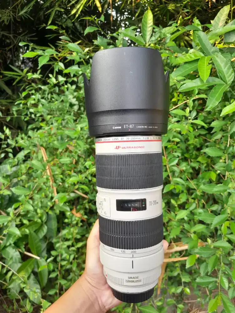 LENSA CANON 70-200 MM F2.8 IS II L USM