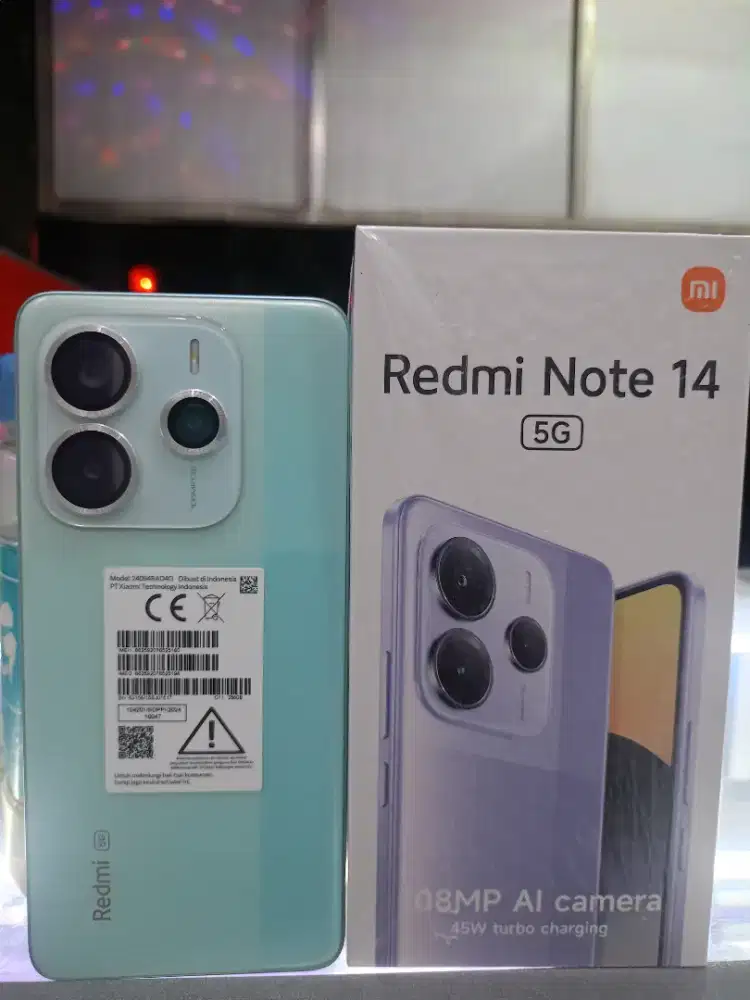 Redmi note 14 5G 8 256 like new