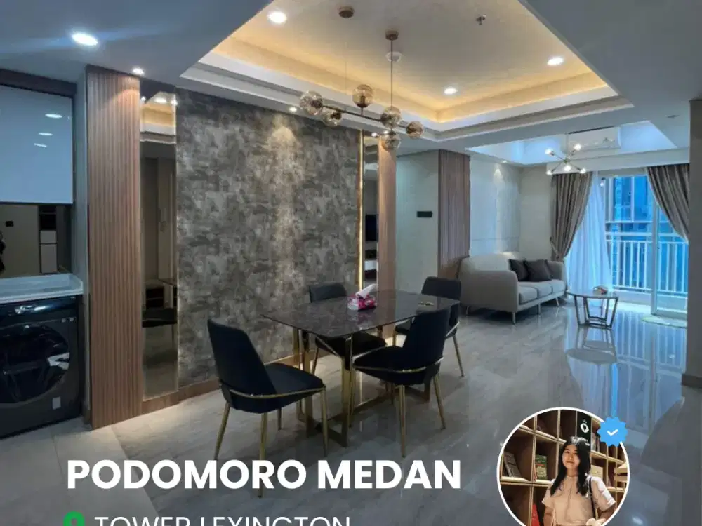 DISEWA APARTEMEN FULL FURNISHED TOWER LEXINGTON INCLUDE MAINTENANCE