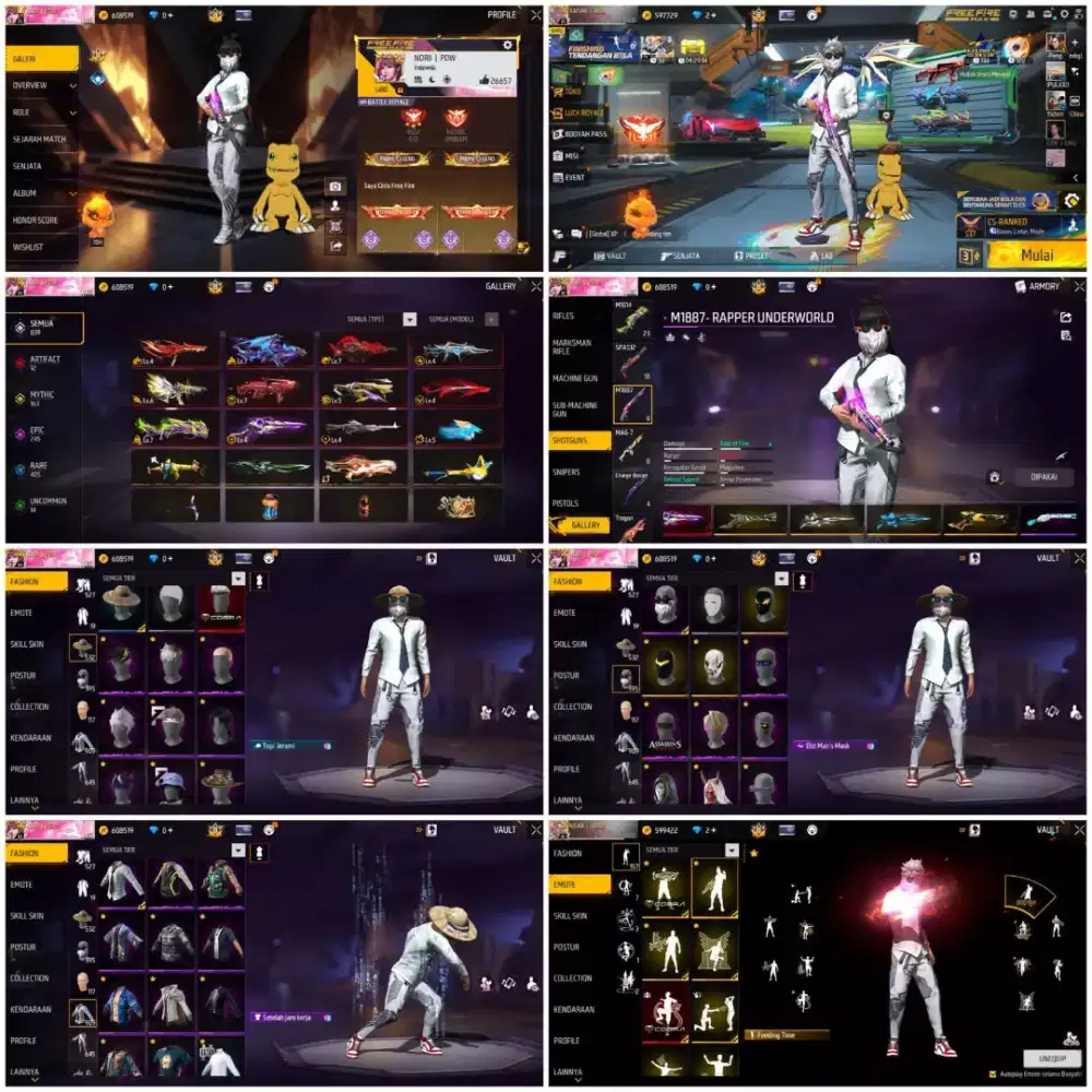 beli akun ff murah Amanah dan Terpercaya di play jaya store aja Asli