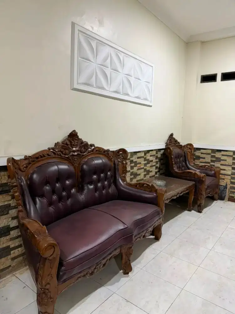 Kursi tamu jati (Full set)