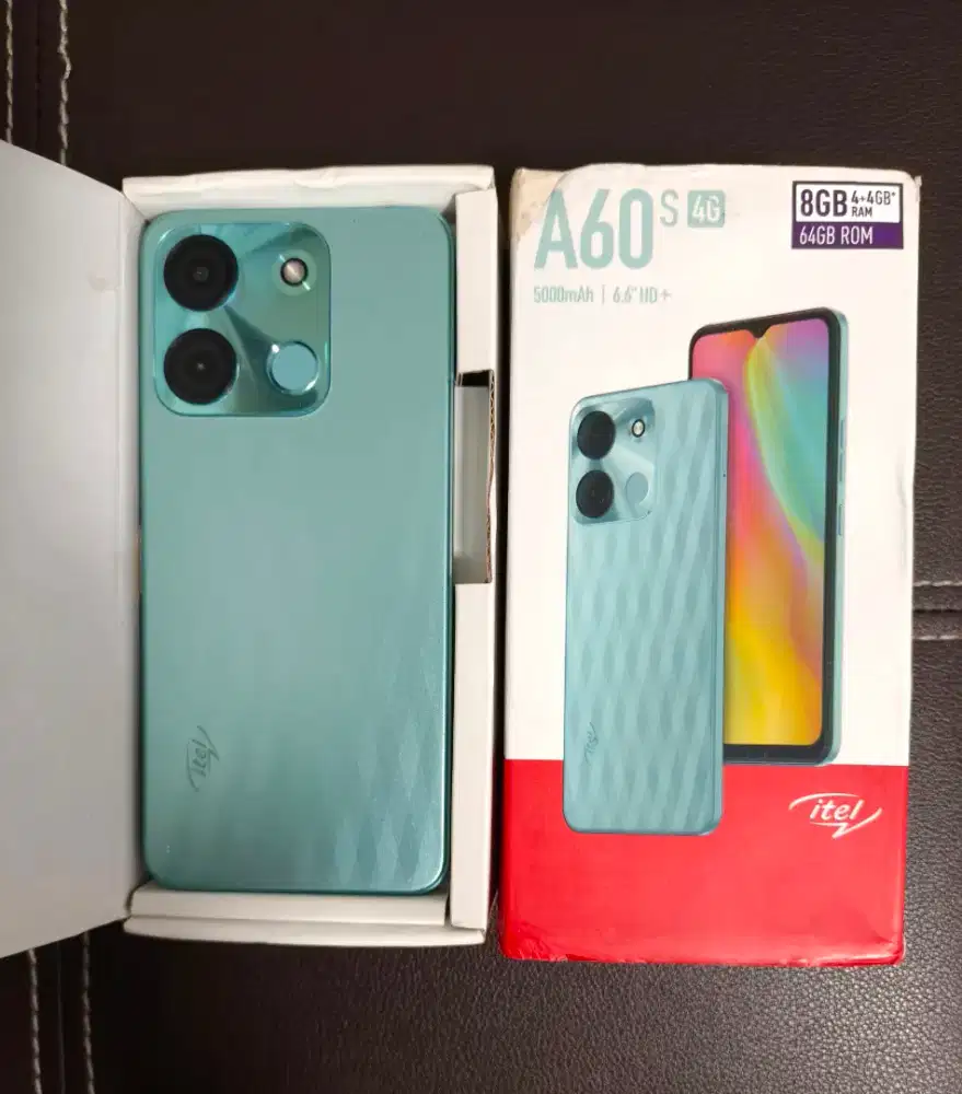 ITEL A60S Ram 4+4/64GB Fullset No minus