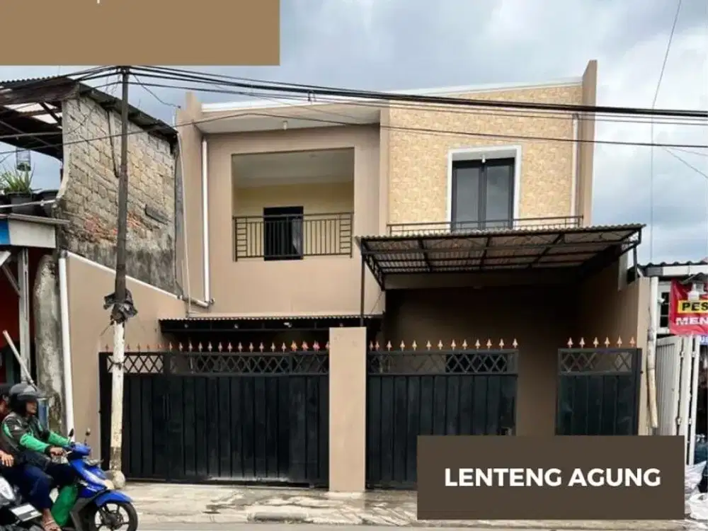 Rumah Pinggir Jalan Besar di Lenteng Agung, Harga Nego