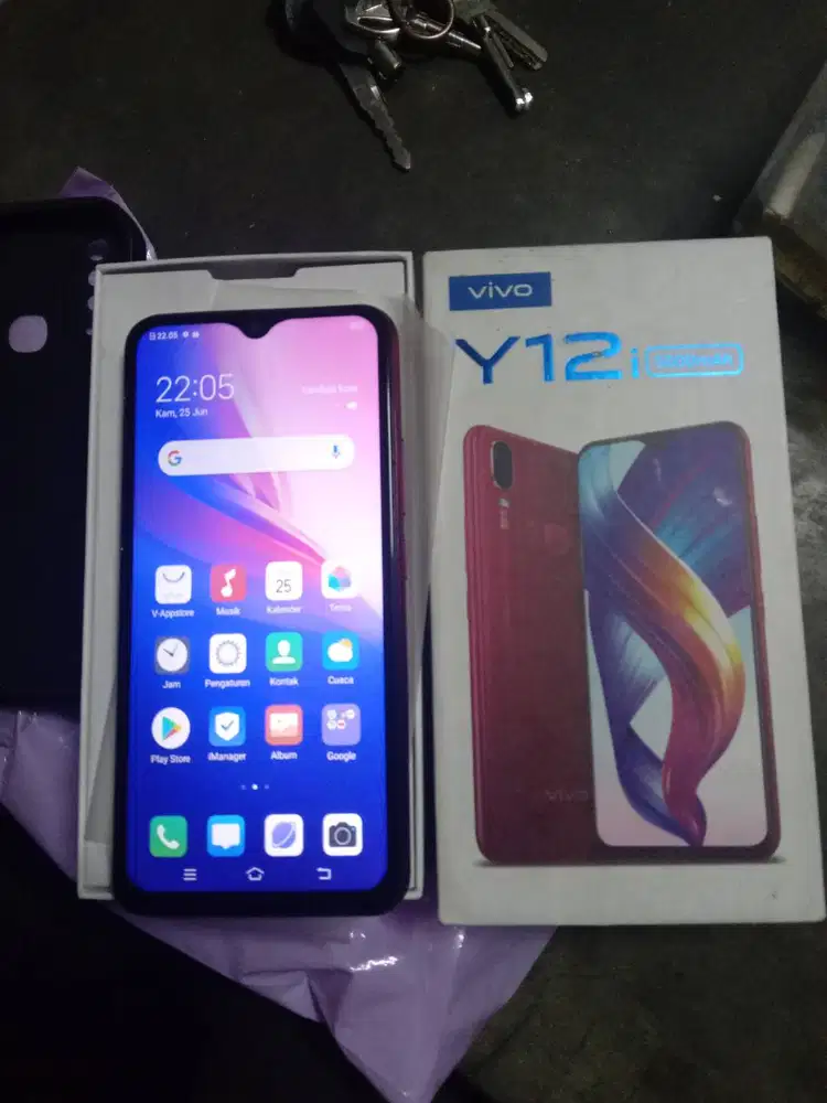 Vivo 12i merah 3/32 lengkap