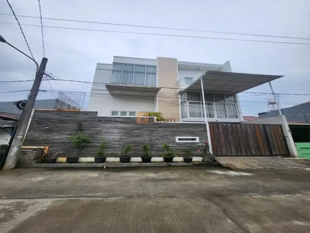 Lux Mewah Jual Rumah 3,5Lt. Taman Kencana Cengkareng Strategis Akses ke Bandara Soekarno-Hatta, Pintu Tol, Green Sedayu Mall