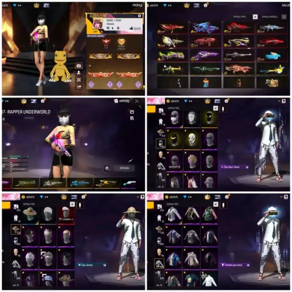 beli akun ff murah Amanah dan Terpercaya di play jaya store aja Asli