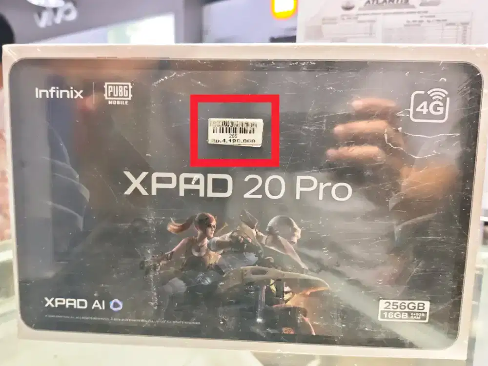 INFINIX XPAD 20 PRO 4G RAM 8/256GB ATLANTIS DAHSYAT
