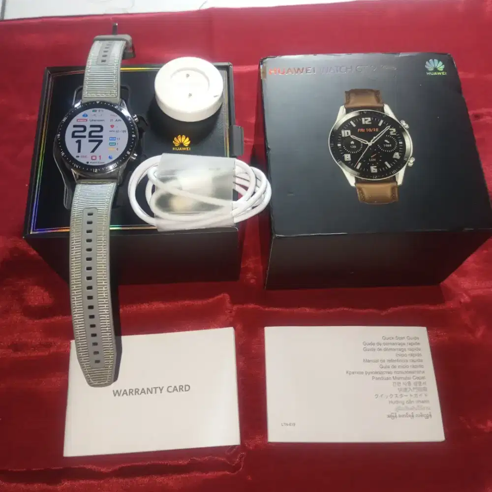 Dijual cepat Huawei watch GT 2 smart watch