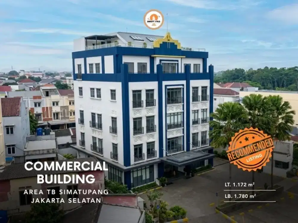 Turun Harga Rp5 Miliar! Gedung Premium Dekat MRT Fatmawati Jakarta Selatan – Parkir 30 Mobil & 25 Motor, Lokasi Langka untuk Kantor, Klinik, Sekolah,
