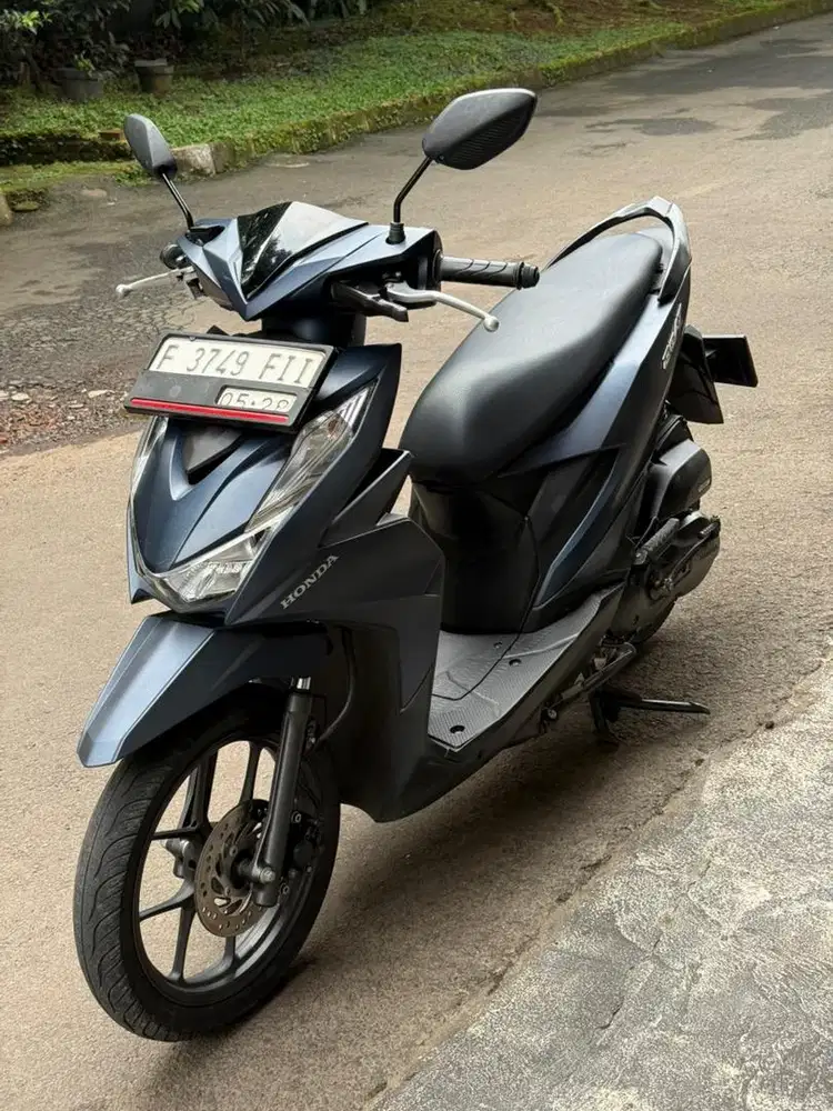 Honda Beat Deluxe Thn 2023 Blue Matte Mulus