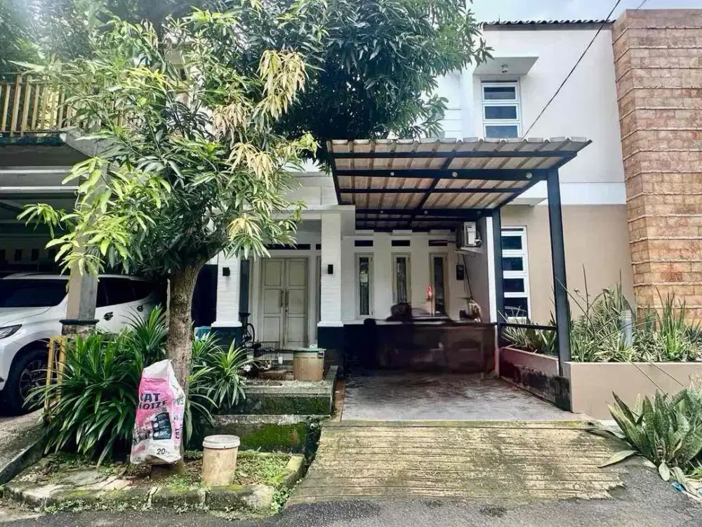 Paling Murah! Rumah Modern Minimalis Sudah Renovasi Siap Huni di Graha Raya Bintaro Cluster Adena
