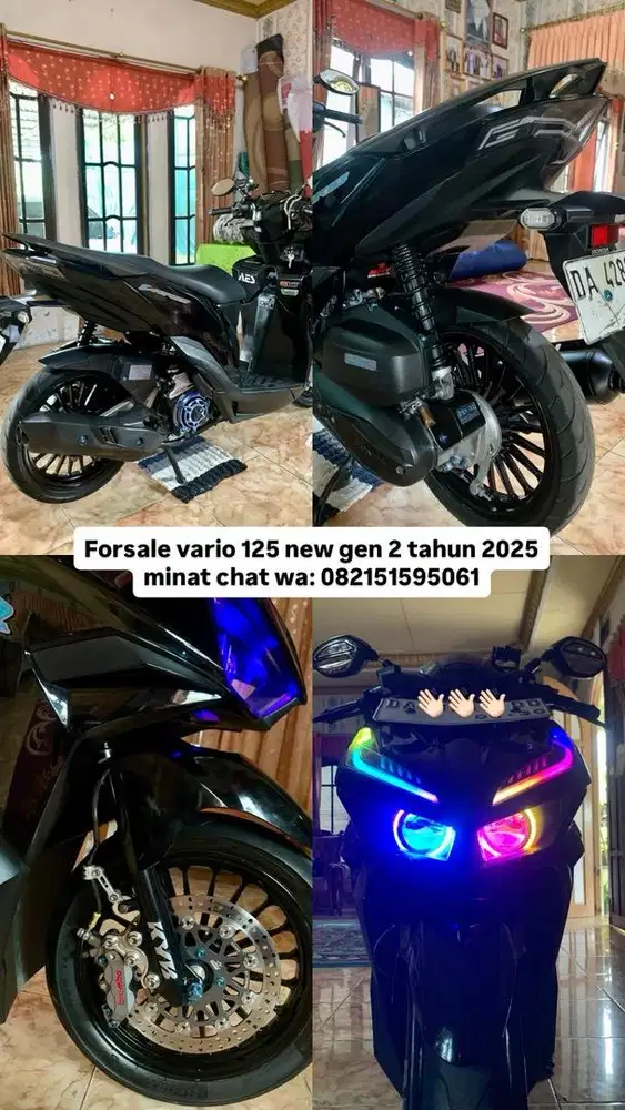 jual vario 125 gen 2 new tahun 2025