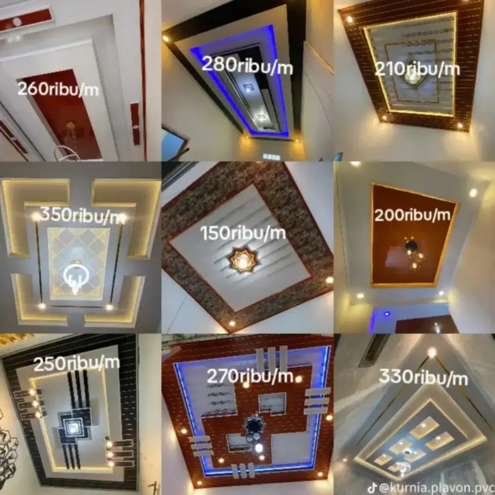 Renovasi plafon pvc