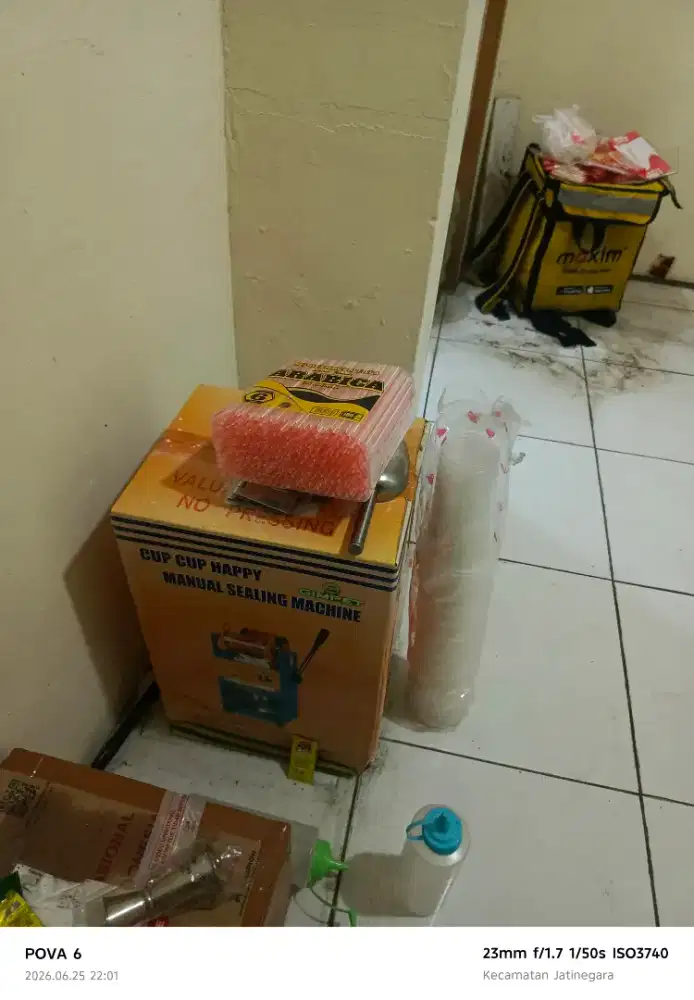 Dijual mesin press baru dapet dari dooprize