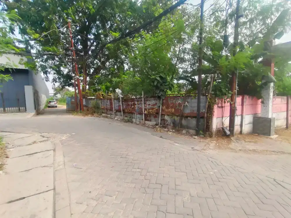 Di jual tanah lokasi strategis tanah tinggi batuceper samping exit tol