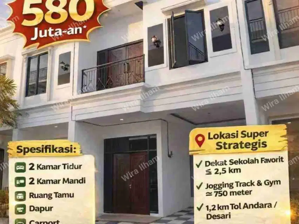 Lokasi Strategis Dekat Toll, Stasiun. Rumah Jagakarsa Jaksel