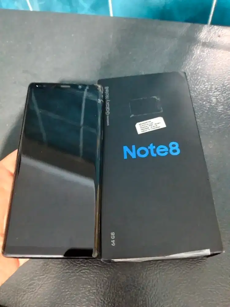 Dijual second Samsung note 8 RAM 6GB INTERNAL 64GB