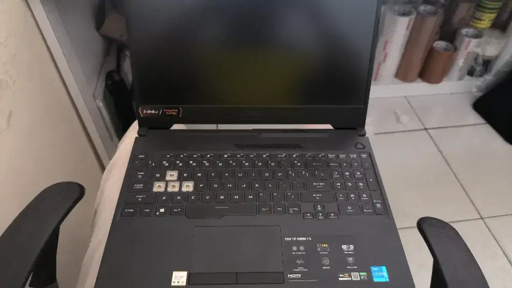 LAPTOP ASUS TUF FX506HCB RTX 3050 RAM 32GB DUAL CHANNEL SSD 256GB+1TB