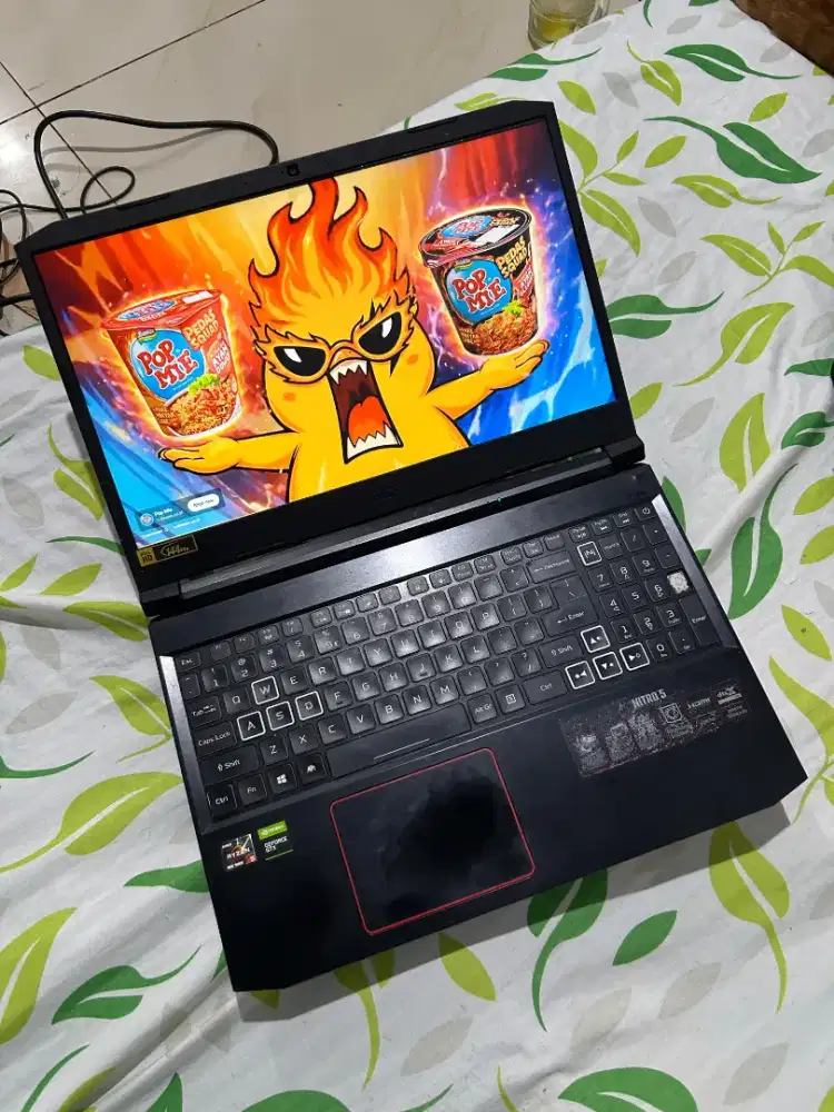 Laptop Gaming Acer Nitro 5 Ryzen 5 4600H Ram 8gb Ssd 256gb