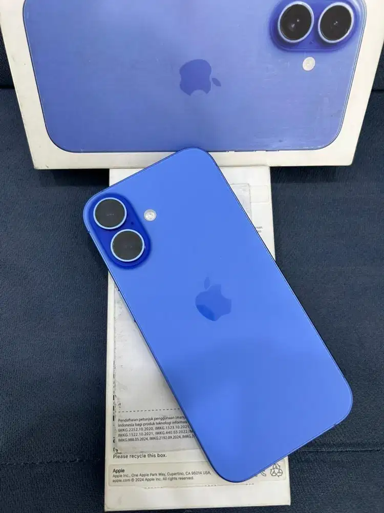Iphone 16 , Ultramarine , 128GB IBox