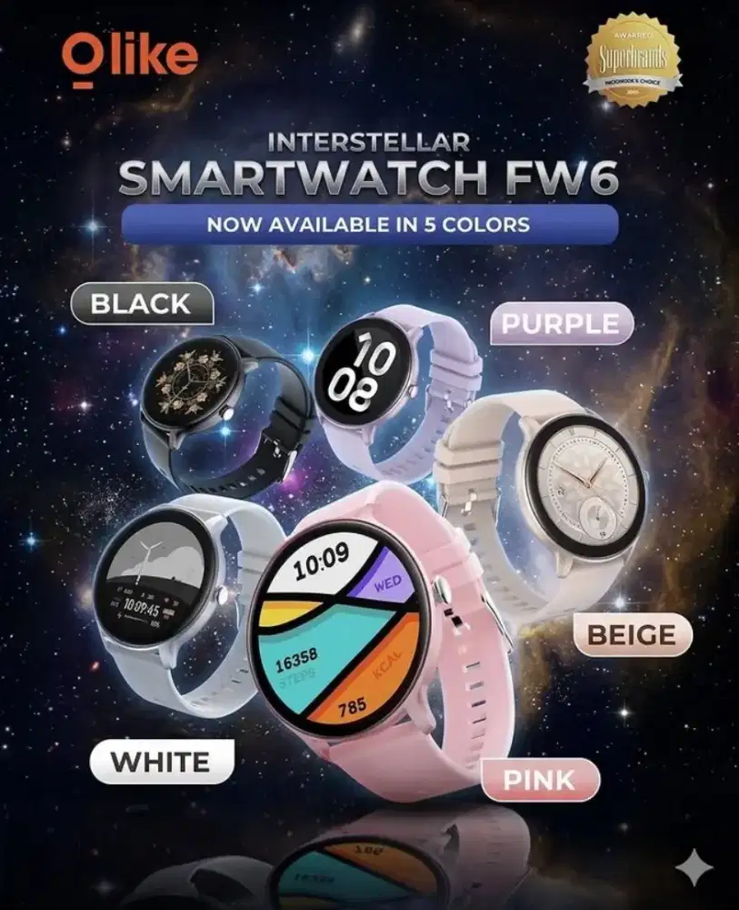 Olike Smartwatch Interstellar FW6