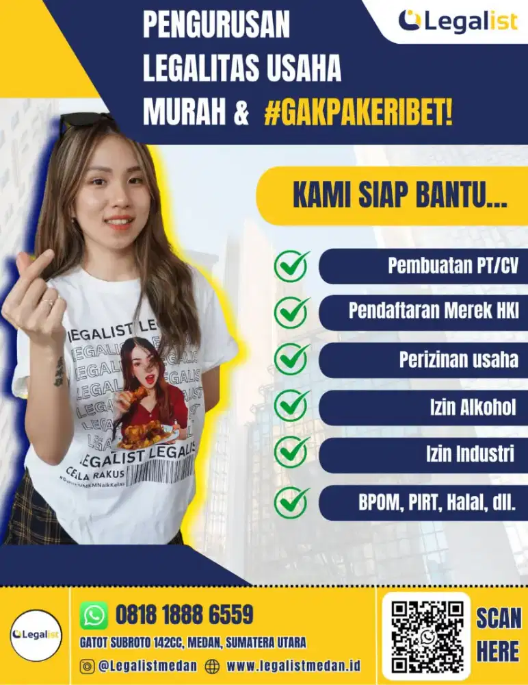 Pendirian cv pt pma yayasan rups oss izin pbg halal bpom merek
