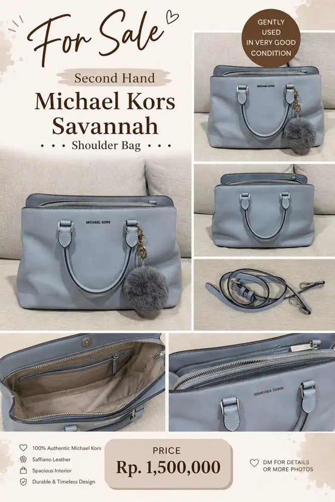 Michael Kors Savannah Shoulder Bag