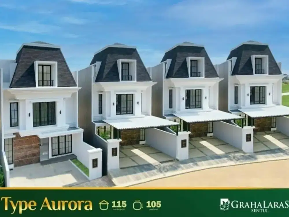 Rumah 3 lantai dikawasan bisnis kab bogor