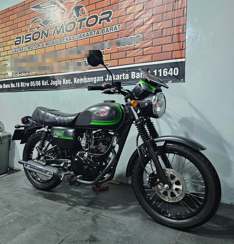 Sperti baru! Kawasaki W175 CAFE 2022 W 175 CAFE W175 se w 175se w175se