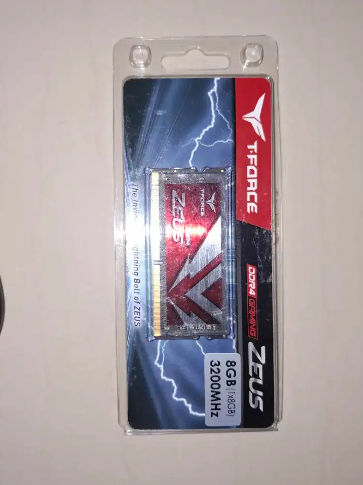 RAM DDR4 8GB Team Group Zeus T-Force