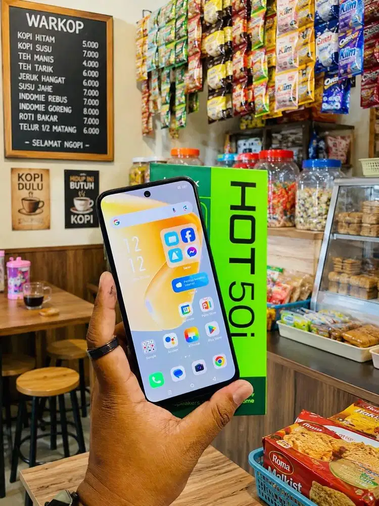 Infinix Hot 50i 6/128 Lengkap