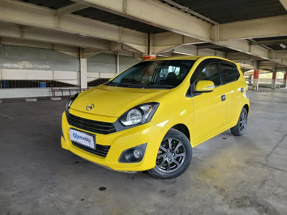 TDP 1 JUTA Daihatsu Ayla 1.0 X Bensin-AT 2022 Kuning CAKAD