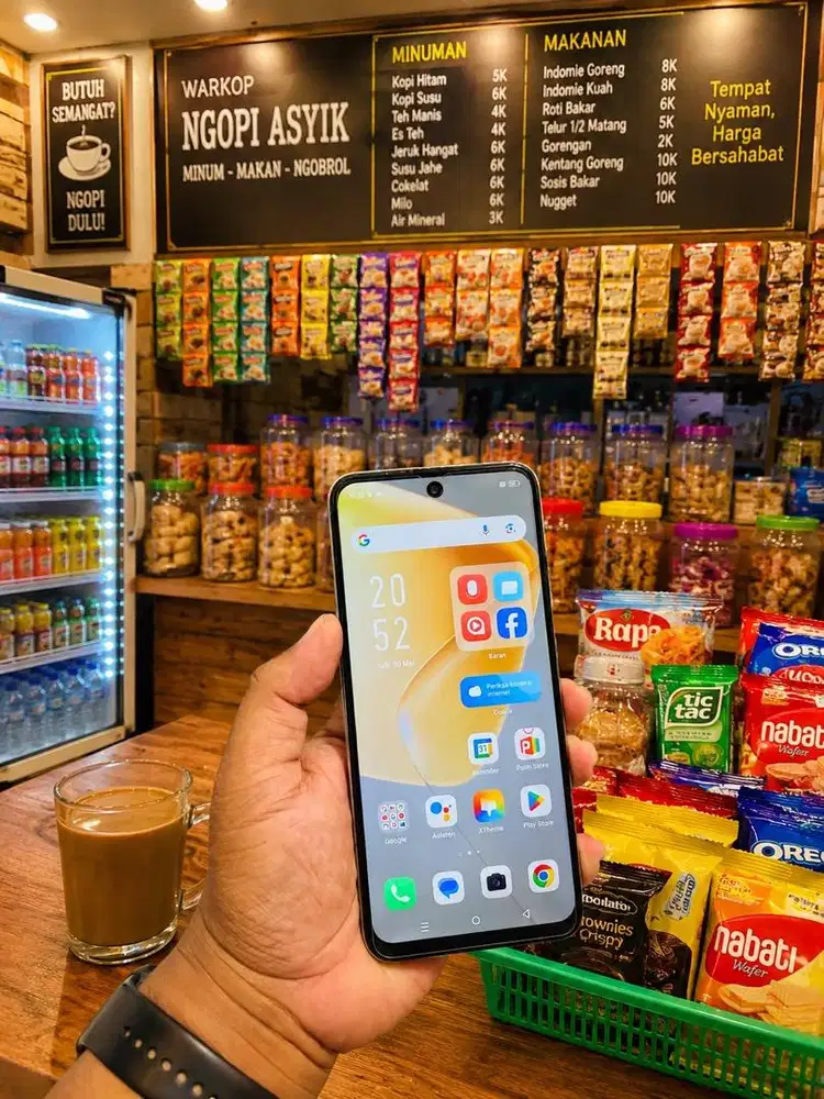 Infinix hot 50i 6/128 Unit Casan