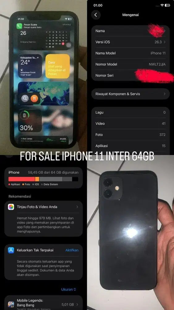 Iphone 11 Inter 64gb
