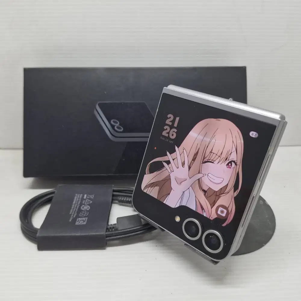 LENGKAP SAMSUNG GALAXY Z FLIP 6 5G 12/256 SILVER SEIN NO MINUS