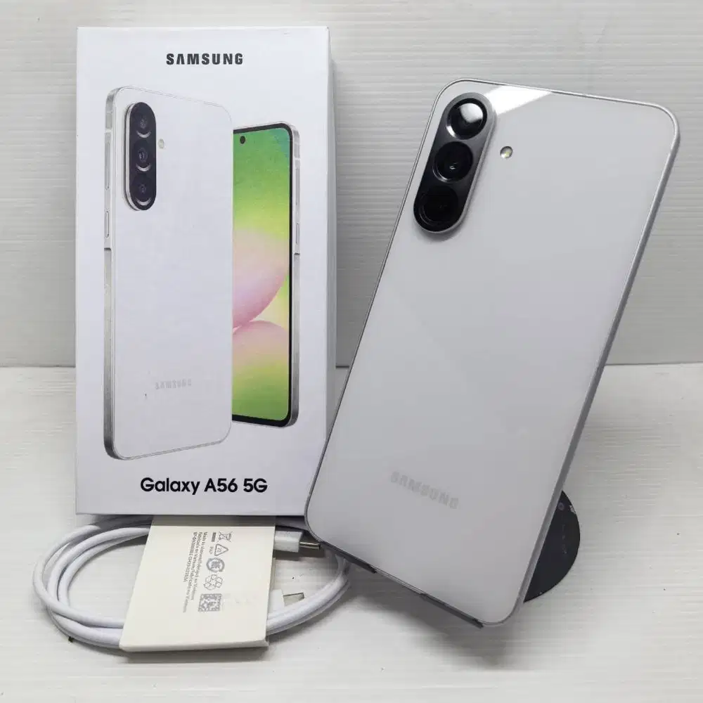HOT SALE! SAMSUNG GALAXY A56 5G 12/256 LIGHTGRAY NO MINUS LENGKAP NO M