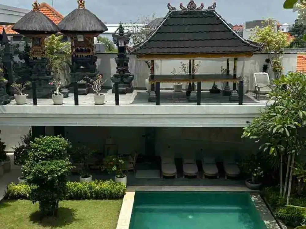 Villa Mewah View Sawah Batu Bolong Canggu 7 Kamar