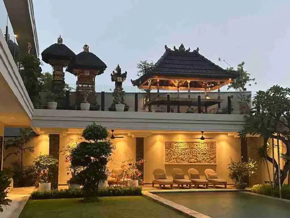Villa Mewah View Sawah Batu Bolong Canggu 7 Kamar - Thumbnail 2