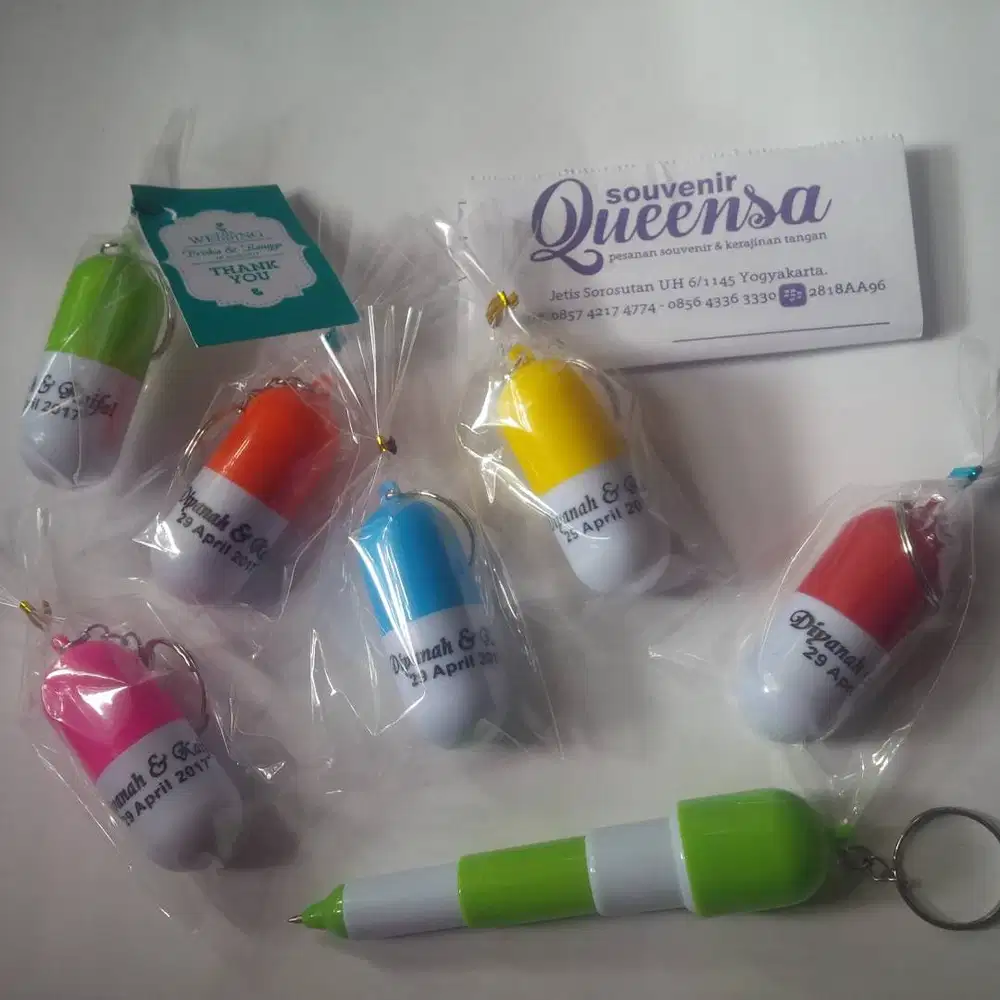 Souvenir bolpoin kapsul