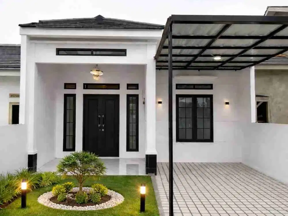 RUMAH BARU FREE DESAIN JALAN LEBAR DI BUAH BATU BANDUNG